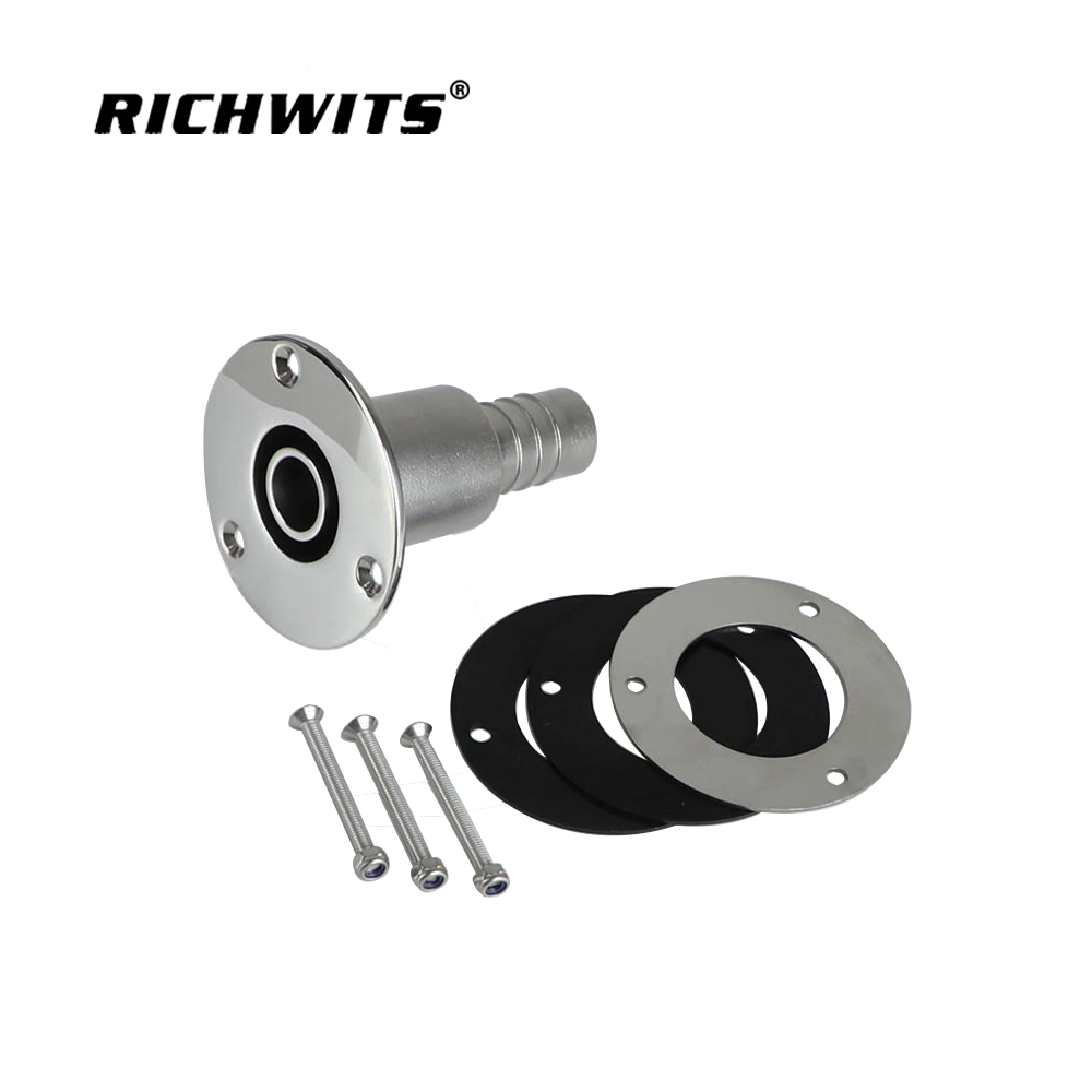 贯穿船体排气蒙皮配件 316 不锈钢船闩