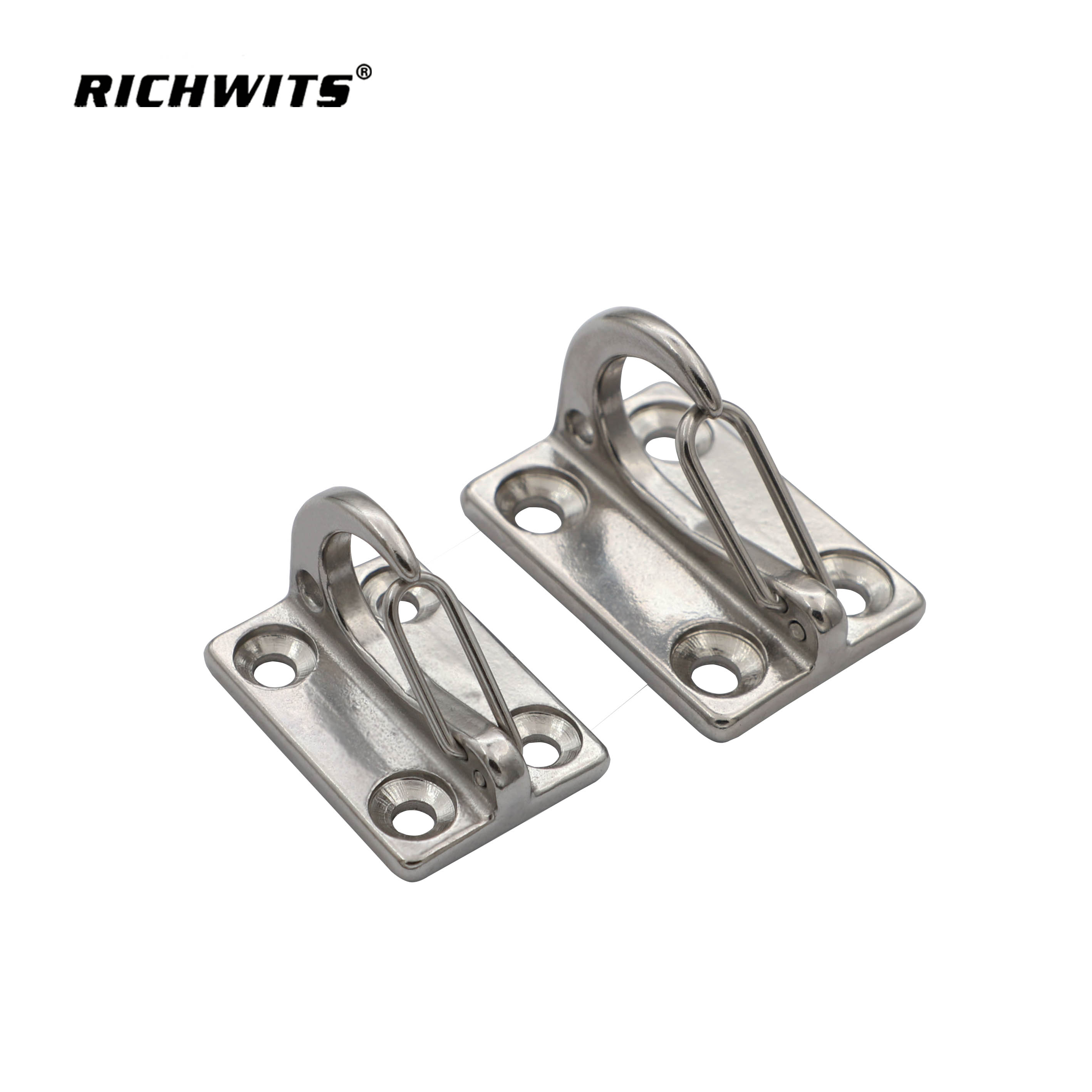 迈恩五金挡泥板挂钩不锈钢简单弹簧挡泥板挂钩