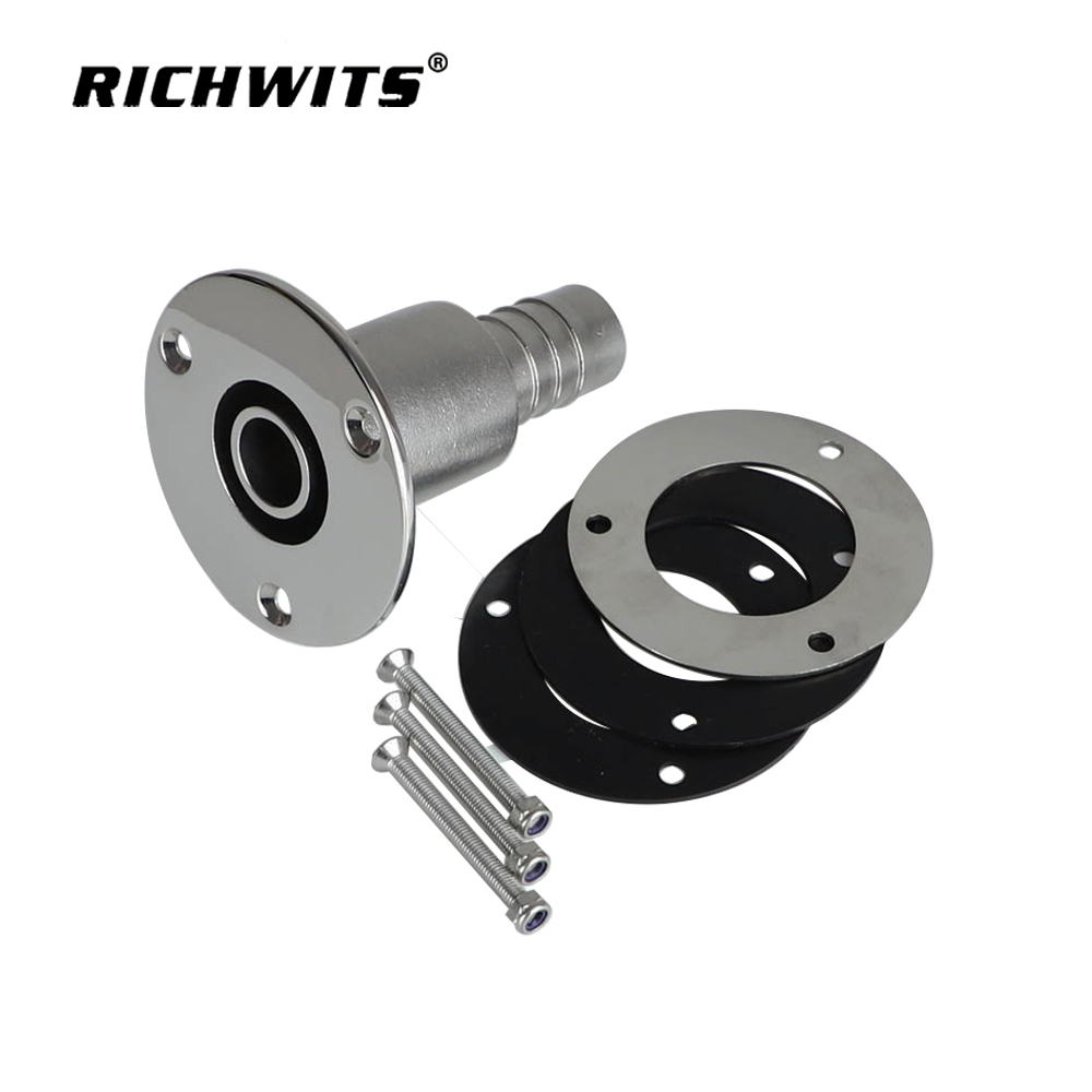 贯穿船体排气蒙皮配件 316 不锈钢船闩