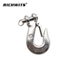 带闩锁的不锈钢起重吊钩