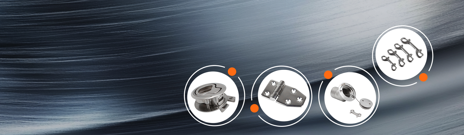 Stainless steel yacht accessories
