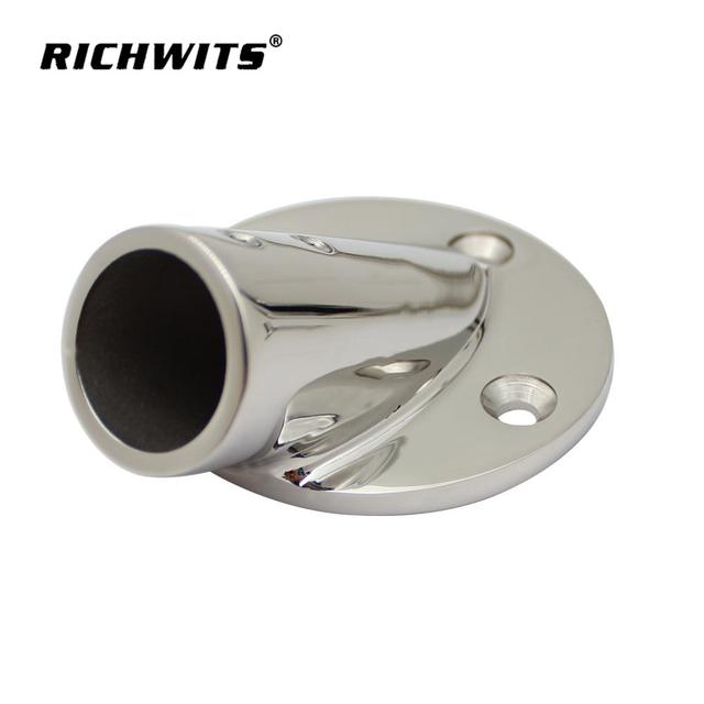  船用30度圆轨底座316不锈钢 