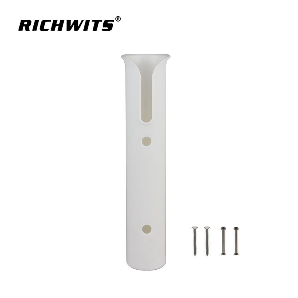 钓鱼竿配件耐用单管安装支架插座架 ABS 塑料钓鱼竿杆架