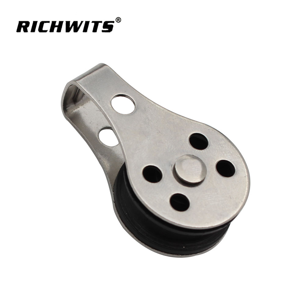 不锈钢304钢丝绳吊线拖轮滑轮组