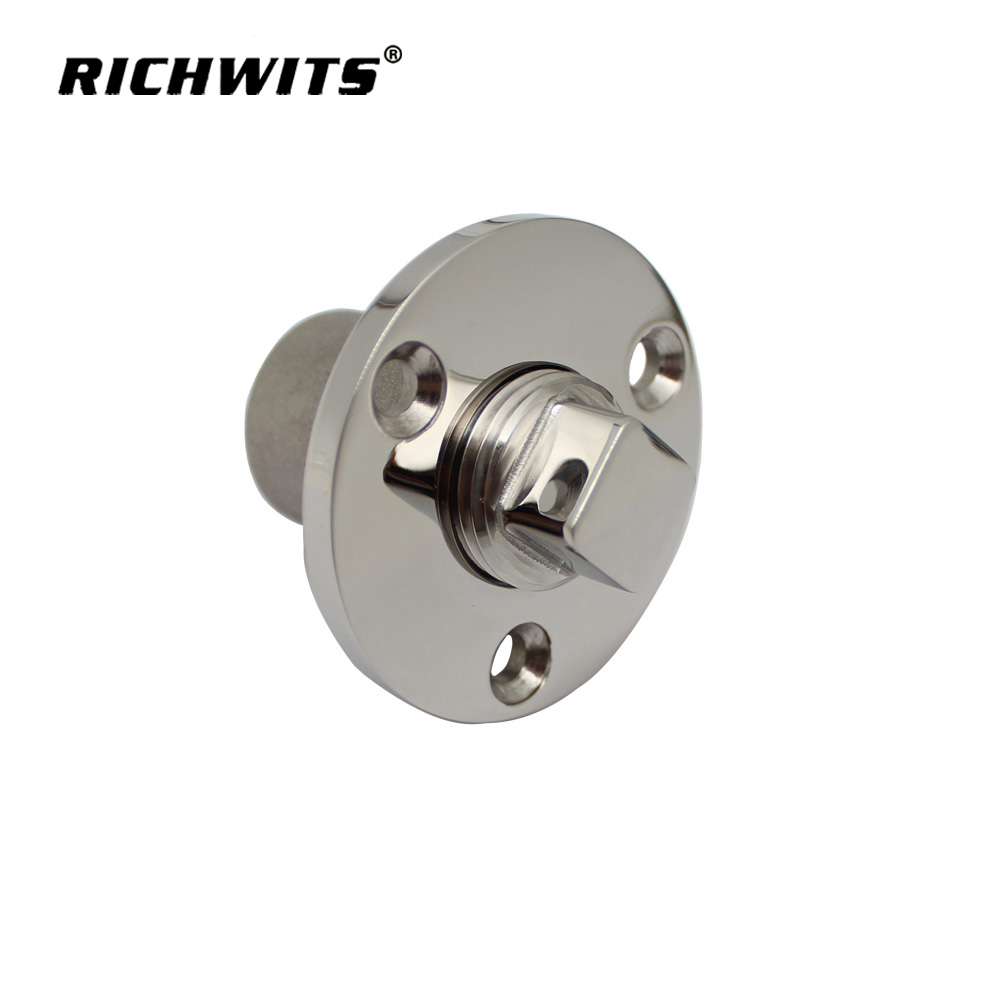 船用不锈钢圆形 Garboard 排水塞