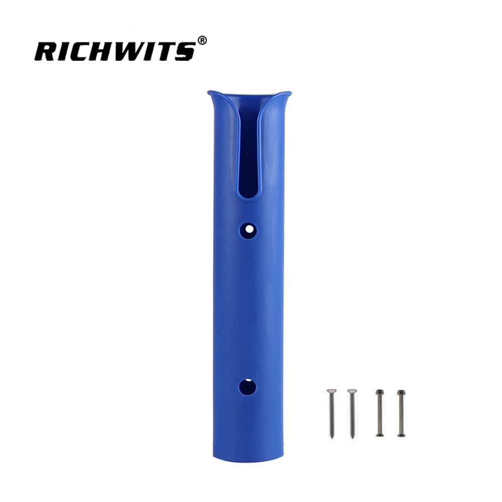 钓鱼竿配件耐用单管安装支架插座架 ABS 塑料钓鱼竿杆架