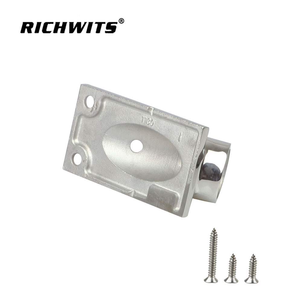  船舶游艇 316 不锈钢船用 30 度导轨底座 