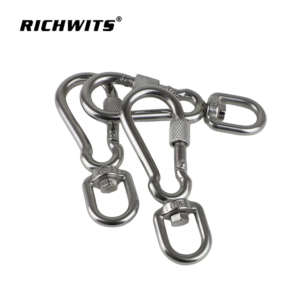 便宜的旋转狗绳钩不锈钢工厂