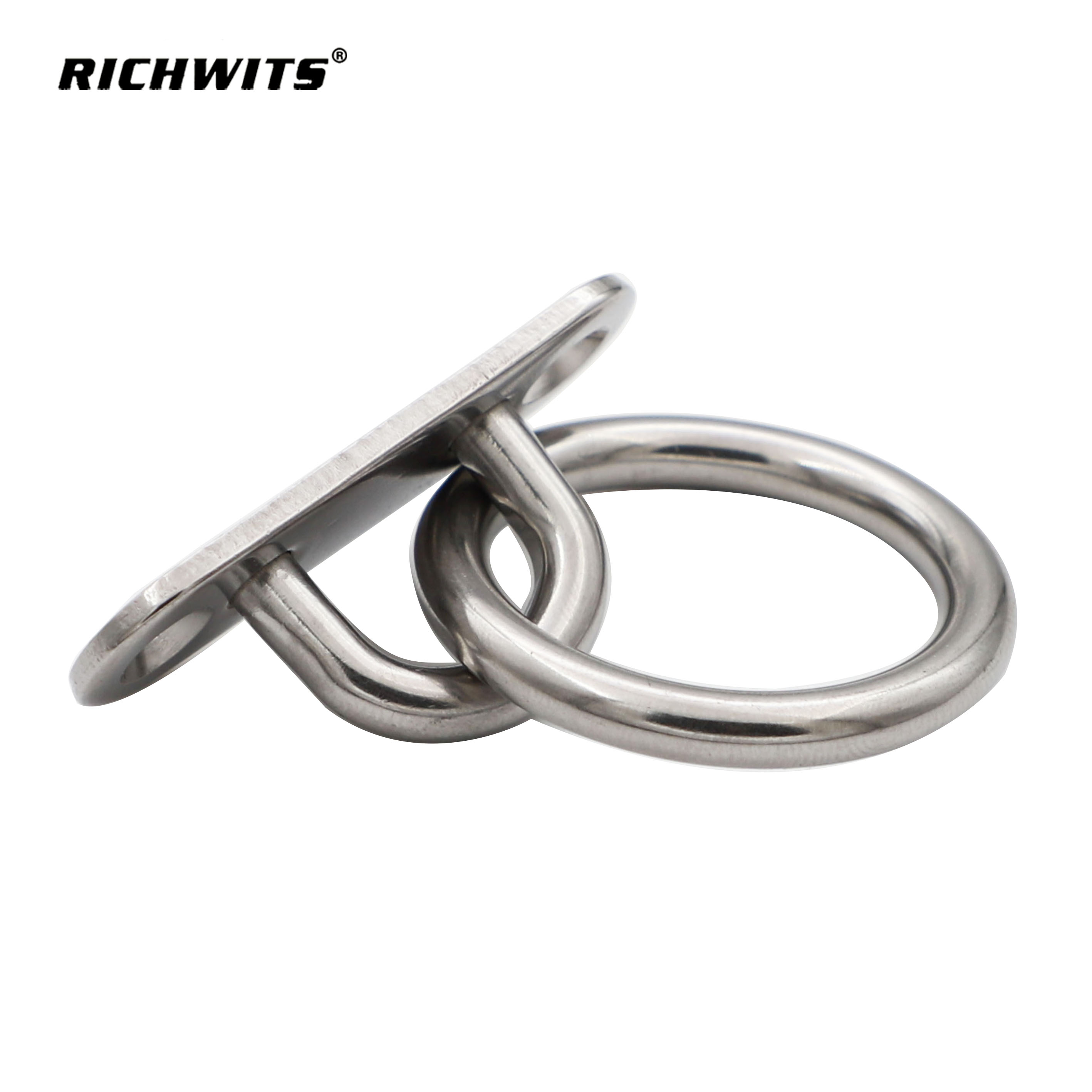 抛光304 316不锈钢长方形垫眼