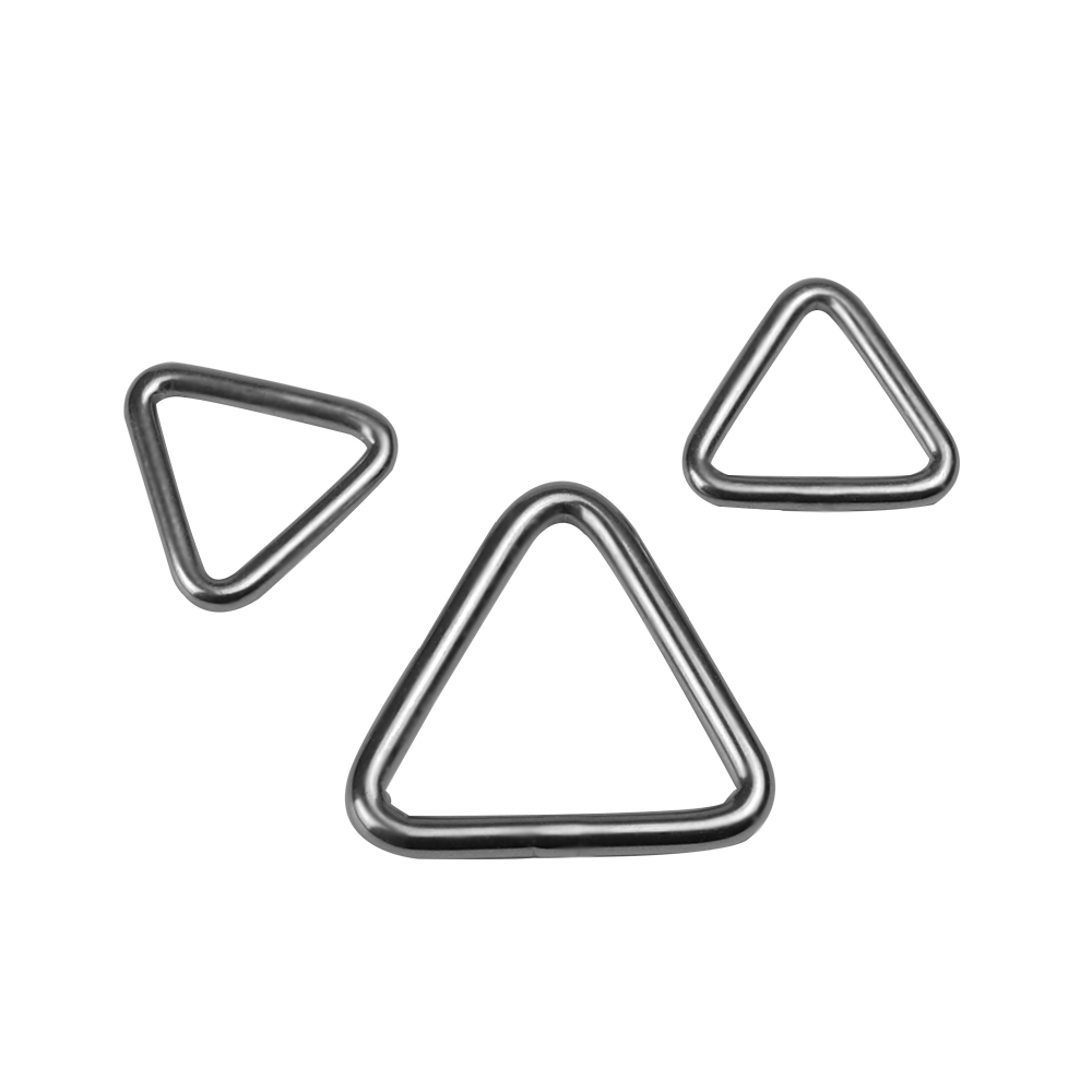 三角扣滑动调节器金属环适用于手提包带扣可调节