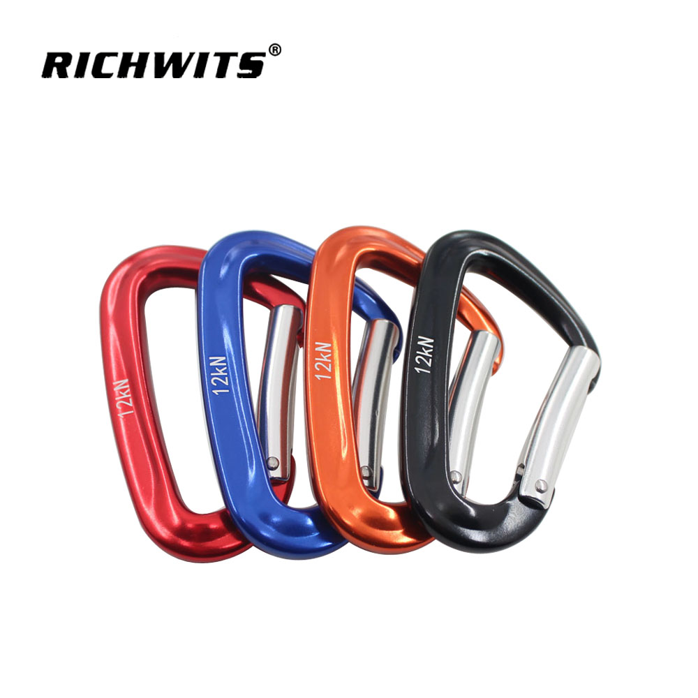 7075D 48*80 自动锁航空铝岩石登山扣