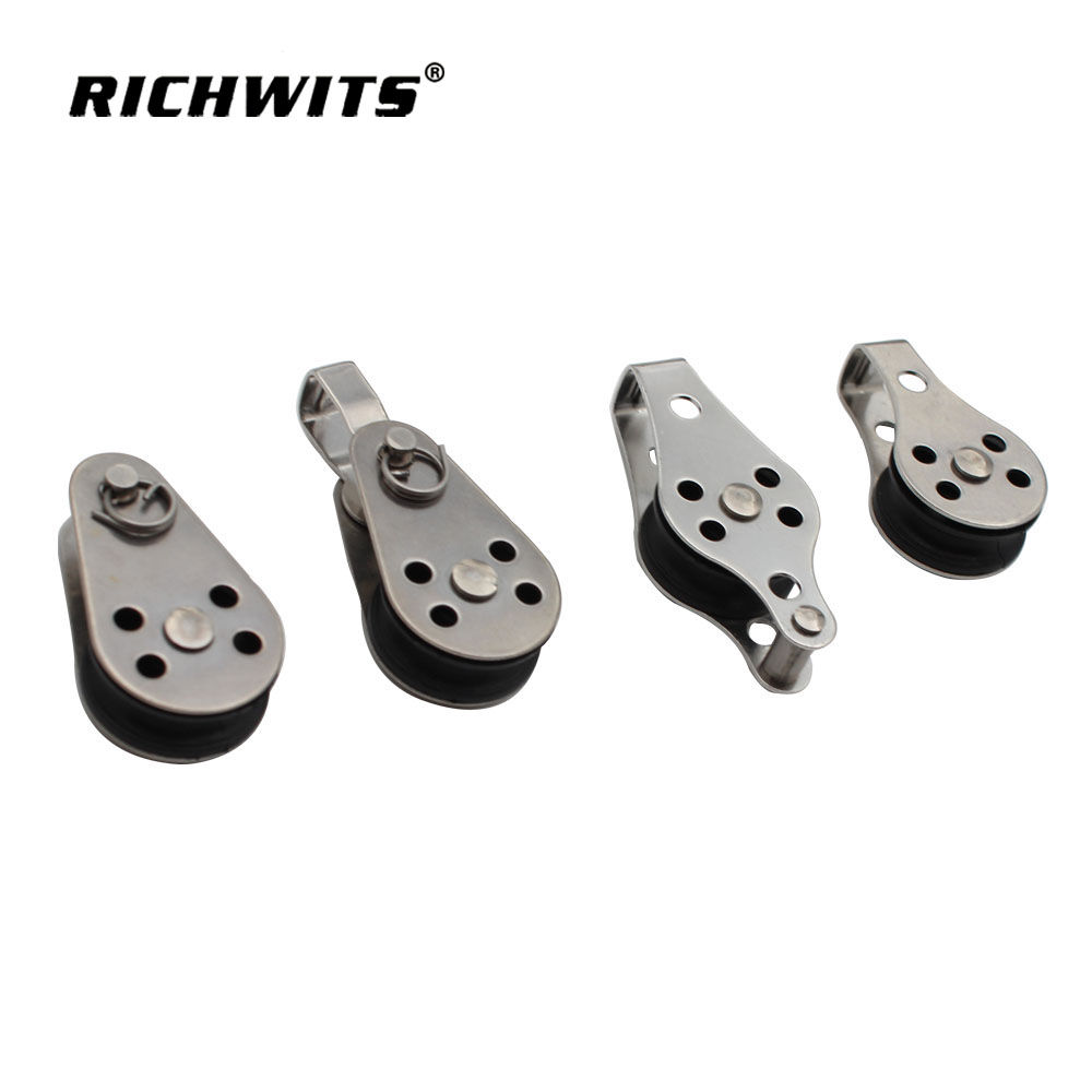 不锈钢304钢丝绳吊线拖轮滑轮组