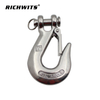 带闩锁的不锈钢起重吊钩