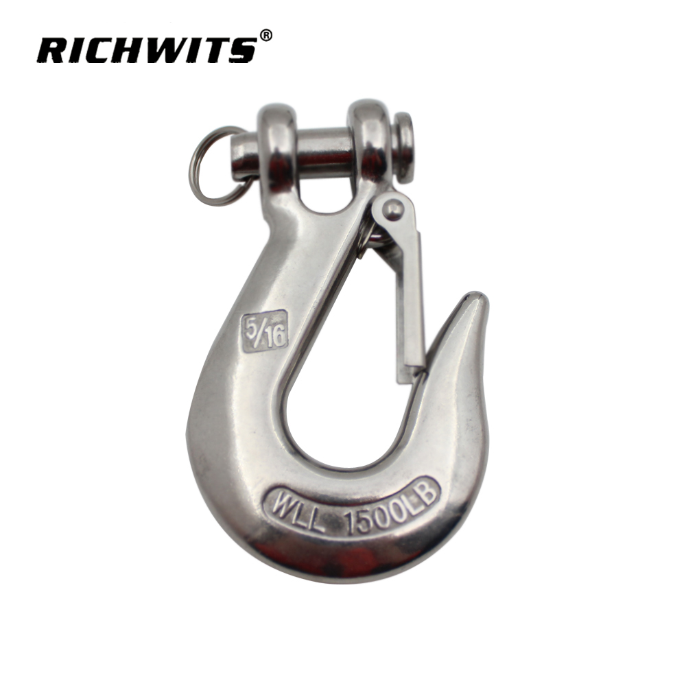 带闩锁的不锈钢起重吊钩