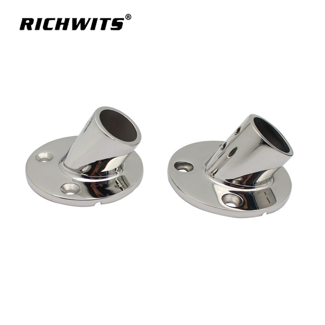  船用60度圆轨底座316不锈钢 