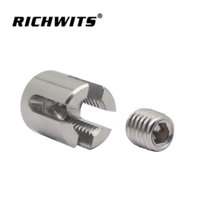  钢丝绳交叉网格夹 5mm 钢丝交叉夹 钢丝绳夹