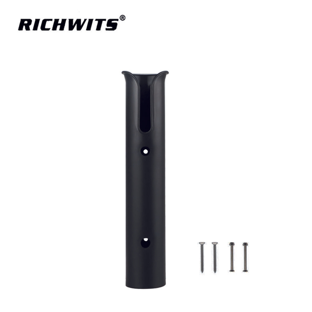 钓鱼竿配件耐用单管安装支架插座架 ABS 塑料钓鱼竿杆架