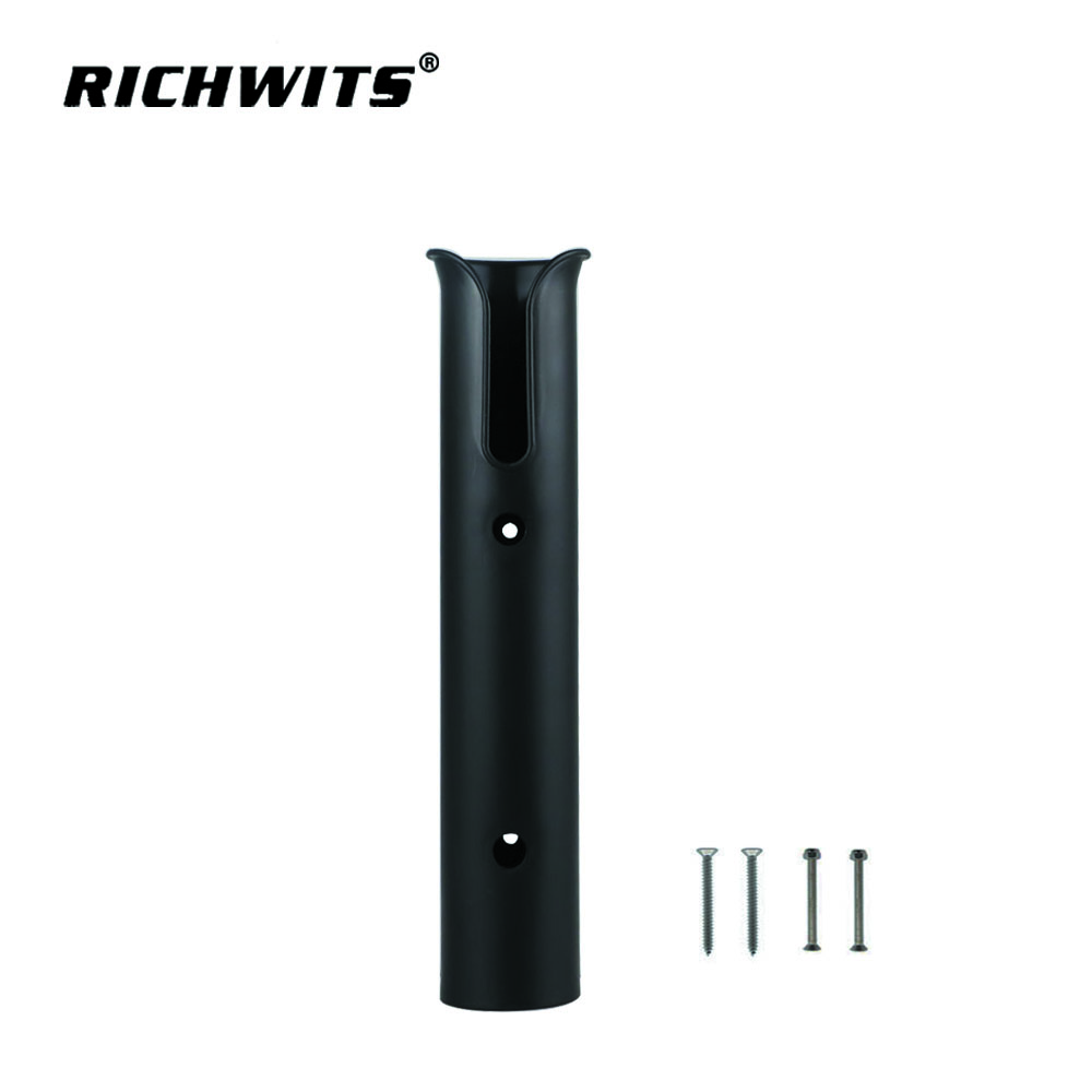 钓鱼竿配件耐用单管安装支架插座架 ABS 塑料钓鱼竿杆架