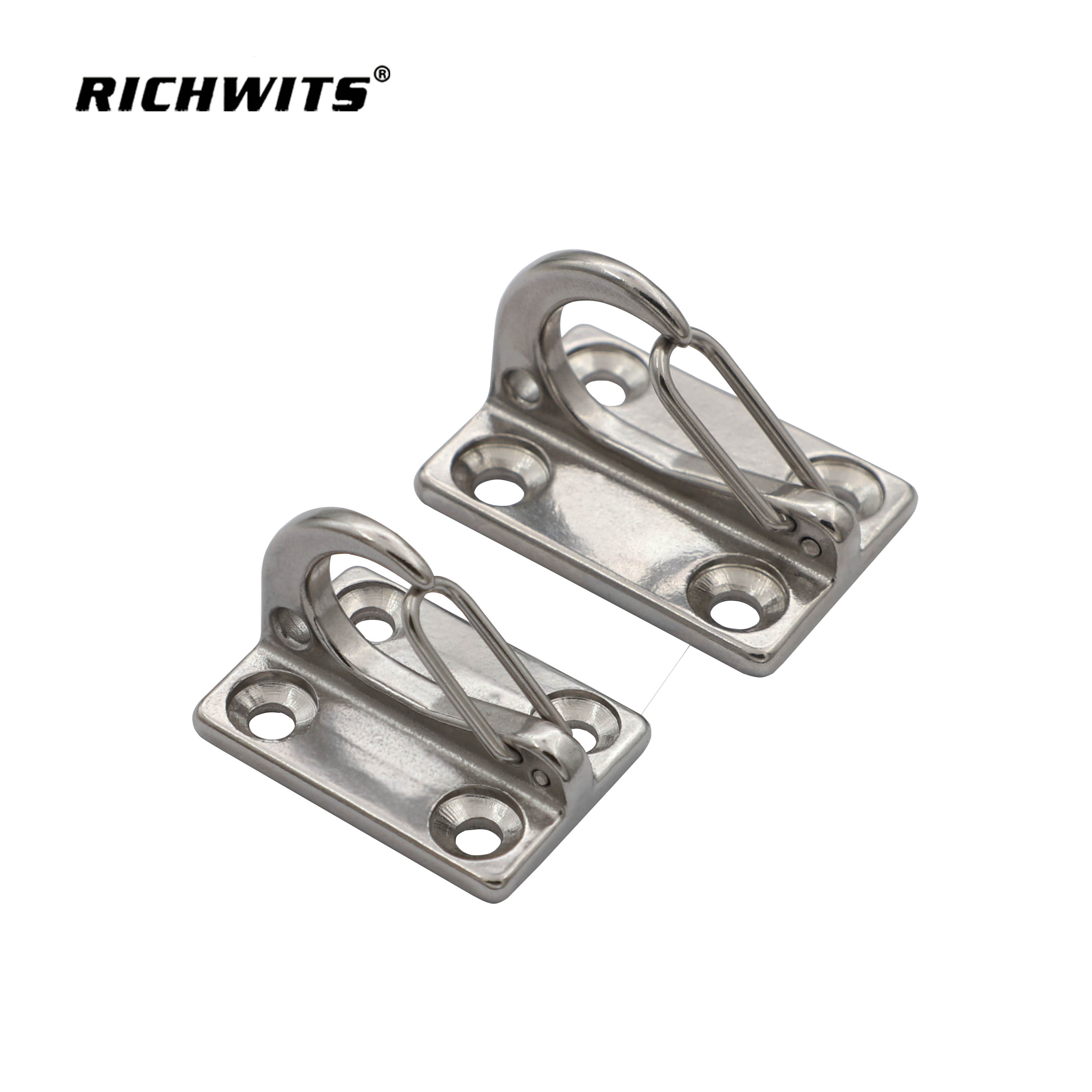 迈恩五金挡泥板挂钩不锈钢简单弹簧挡泥板挂钩